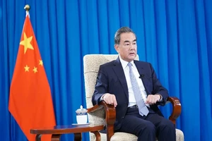 Bộ trưởng Ngoại giao Trung Quốc Vương Nghị. Ảnh: TÂN HOA XÃ