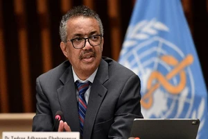 Tổng giám đốc WHO Tedros Adhanom Ghebreyesus. Ảnh: REUTERS