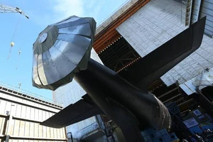 Tàu ngầm Project 885M mang tên lửa hành trình. Ảnh: Tass