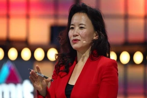 Nhà báo người Úc gốc Trung Quốc Cheng Lei. Ảnh: GETTY IMAGES