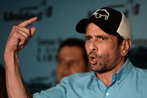 Chính trị gia đối lập Venezuela Henrique Capriles. Ảnh: AFP