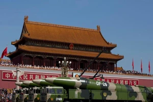 Trung Quốc chỉ trích báo cáo của Mỹ về việc Trung Quốc muốn tăng gấp đôi số lượng đầu đạn hạt nhân. Ảnh: AFP