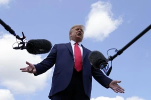 Đương kim Tổng thống Mỹ Donald Trump.