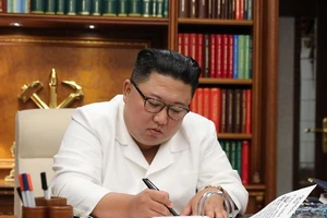 Nhà lãnh đạo Triều Tiên Kim Jong Un. Ảnh: REUTERS