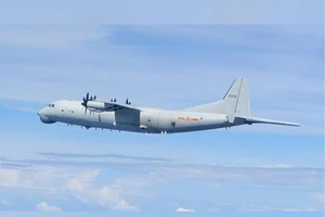 Máy bay chống ngầm Trung Quốc xuất hiện ngoài khơi Đài Loan