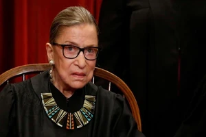 Bà Ruth Bader Ginsburg. Ảnh: REUTERS
