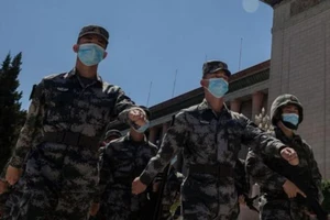 Lực lượng quân đội Trung Quốc ở Bắc Kinh, ngày 8-9.