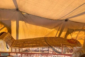 Phát hiện 14 quan tài cổ 2.500 năm ở Ai Cập