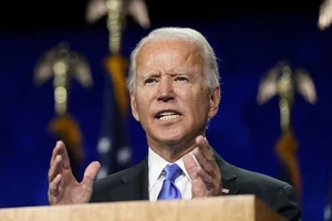 Ứng viên Joe Biden. Ảnh: BLOOMBERG