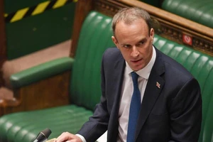 Ngoại trưởng Anh Dominic Raab.