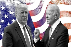 Ông Donald Trump(trái) và ông Joe Biden. Ảnh: EVENING STANDARD