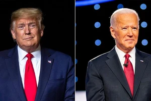 Tổng thống Donald Trump (trái) và ứng viên Joe Biden (phải). Ảnh: USA TODAY