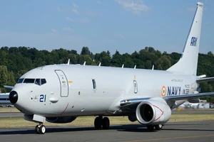 Máy bay săn ngầm P-8I Poseidon của Ấn Độ.