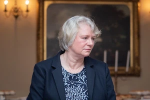 Đại sứ Anh tại Belarus, bà Jacqueline Perkins. Ảnh: ONLINER 