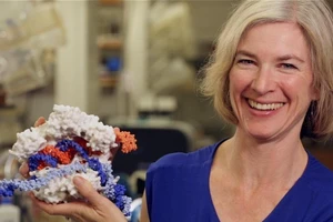 Tiến sĩ Jennifer Doudna - Chủ nhân giải Nobel Hóa học 2020. Ảnh: REUTERS