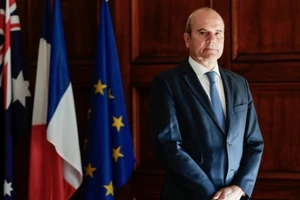 Christophe Penot - Đại sứ Pháp tại Úc. Ảnh: ALEX ELLINGHAUSEN