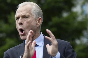 Cố vấn thương mại Nhà Trắng Peter Navarro. 