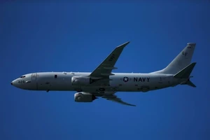 Máy bay do thám P-8 Poseidon của Mỹ. Ảnh: REUTERS