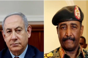 Ông Benjamin Netanyahu (phải) và ông Abdalla Hamdok (trái). Ảnh: AL JAZEERA