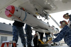 Tên lửa không đối đất tầm xa (SLAM-ER) của Mỹ. Ảnh: EUROPEAN SECURITY & DEFENCE