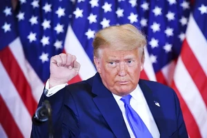 Ứng cử viên đảng Cộng hòa- Đương kim Tổng thống Mỹ Donald Trump. Ảnh: AFP