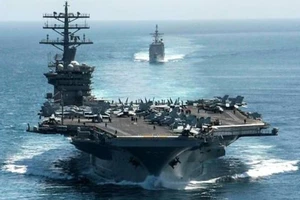 Mỹ điều tàu sân bay trở lại Vịnh Ba Tư giữa bất ổn Trung Đông
