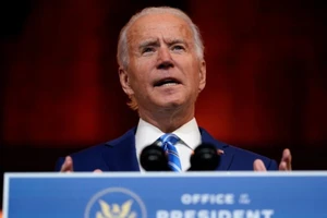 Tổng thống tân cử Mỹ Joe Biden.