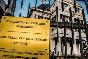 Đại sứ quán Nga tại Hague. Ảnh: ANP
