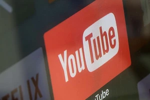 Logo nền tảng chia sẻ video Youtube. Ảnh: GETTY