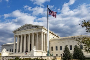 Tòa nhà Tòa án Tối cao Mỹ ở thủ đô Washington. Ảnh: GETTY