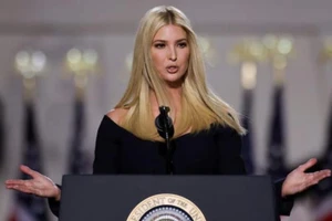 Cô Ivanka Trump - con gái Tổng thống Mỹ Donald Trump.