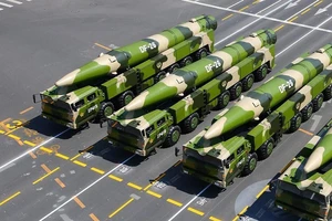 Đông Phong 26 (DF-26) - một loại tên lửa đạn đạo của Trung Quốc có khả năng mang đầu đạn hạt nhân. Ảnh: FAS