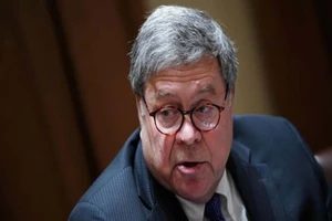 Bộ trưởng Tư pháp Mỹ William Barr. Ảnh: Mandel Ngan/AFP