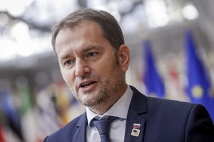 Thủ tướng Slovakia Igor Matovic. Ảnh: AP