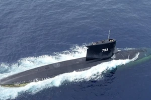 Đài Loan có kế hoạch đóng một hạm đội gồm tám tàu ngầm diesel-điện. Ảnh: EPA-EFE