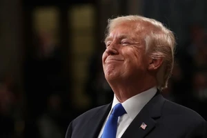 Tổng thống Donald Trump trong một phiên họp báo ở Nhà Trắng hồi tháng 7-2018. Ảnh: CNN