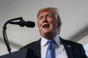 Tổng thống Mỹ Donald Trump.