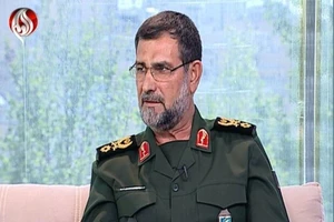 Tư lệnh Hải quân của Lực lượng Vệ binh Cách mạng Hồi giáo Iran (IRGC) - Chuẩn Đô đốc Alireza Tangsiri. Ảnh: TEHRANTIMES