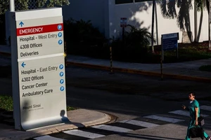 Trung tâm Y tế Mount Sinai ở bang Florida, nơi bác sĩ Gregory Michael đã được tiêm vaccine ngừa COVID-19 của Pfizer.