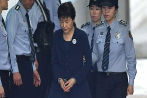 Cựu Tổng thống Park Geun-hye. Ảnh: Jung Yeon-Je/AFP/GETTY IMAGES