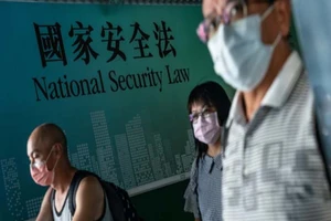 Mỹ thông báo lệnh trừng phạt vào các quan chức Hong Kong. Ảnh: Anthony Kwan/GETTY IMAGES.