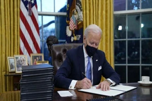 Tổng thống Joe Biden. Ảnh: Evan Vucci/AP.