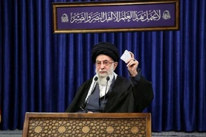 Lãnh tụ tối cao Iran, Đại giáo chủ Ali Khamenei. Ảnh: REUTERS