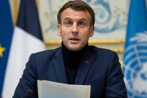 Tổng thống Pháp Emmanuel Macron.