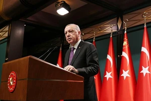 Tổng thống Thổ Nhĩ Kỳ Recep Tayyip Erdogan.