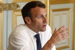 Tổng thống Pháp Emmanuel Macron.