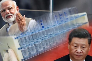 Cuộc đua ngoại giao vaccine Trung-Ấn ngày càng quyết liệt. Ảnh: 