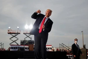 Cựu Tổng thống Donald Trump. Ảnh: Carlos Barria/REUTERS