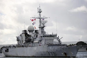 Tàu hộ vệ trinh sát Prairial của Pháp. Ảnh: US NAVY