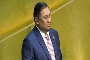 Ngoại trưởng Myanmar do quân đội nước này bổ nhiệm - ông Wunna Maung Lwin. Ảnh: REUTERS